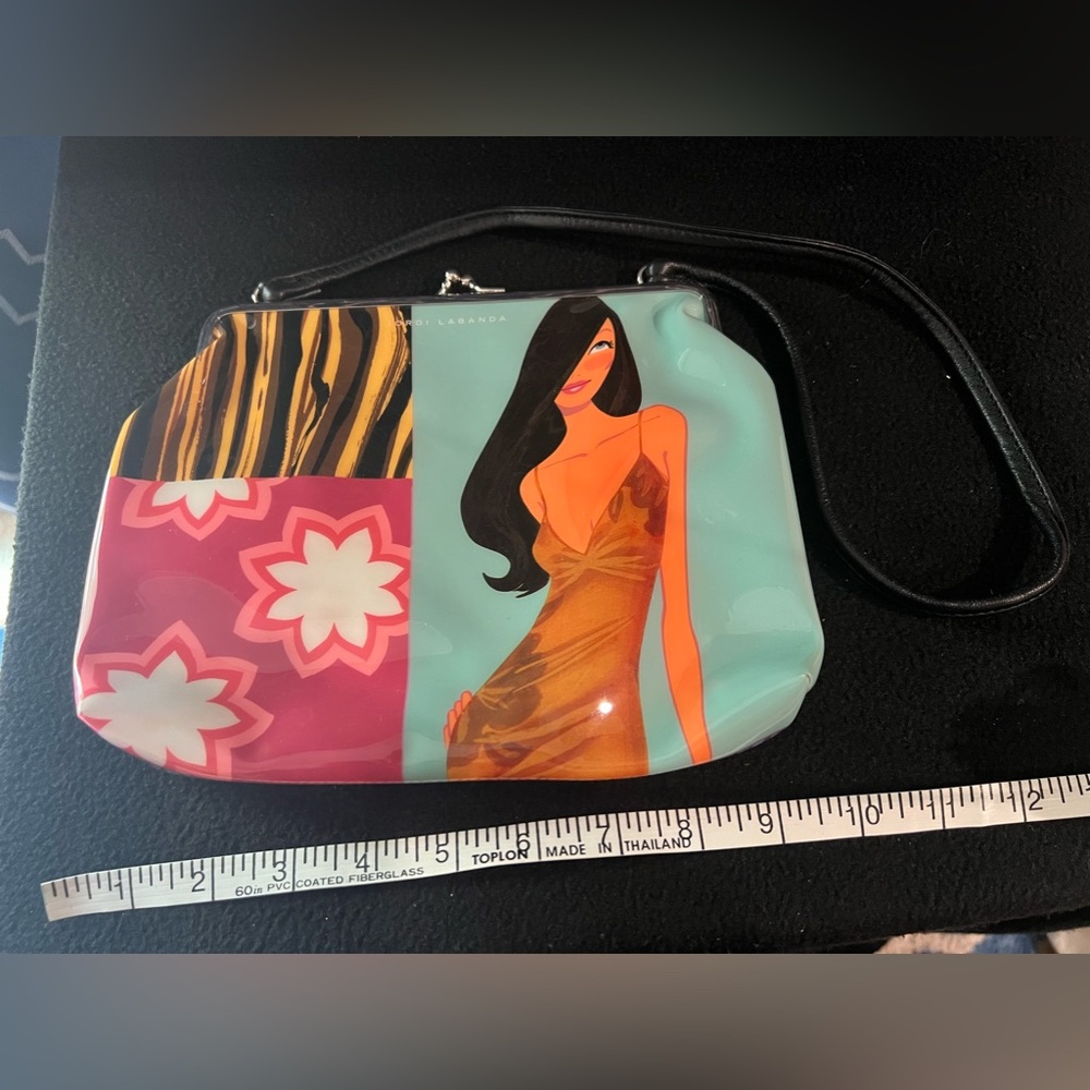 Vintage! Jordi Labanda plastic purse